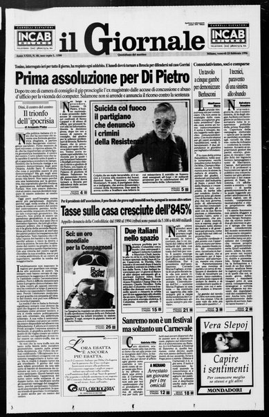 Il giornale : quotidiano del mattino